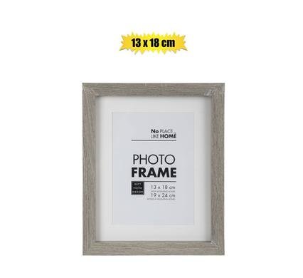 Picture-frame mdf 13x18cm rustic grey