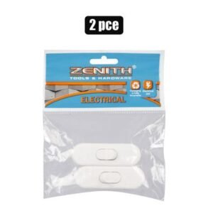 Through-switch 2pce white zenith