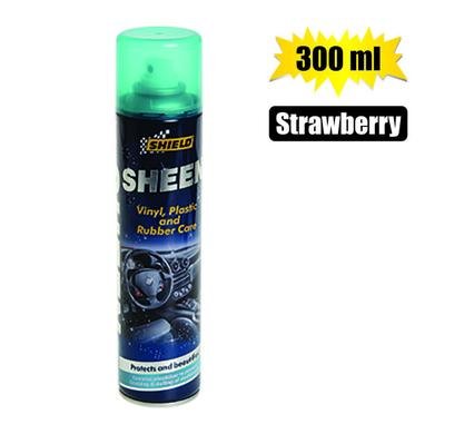 Shield sheen vinyl/rubber 300ml s/berry