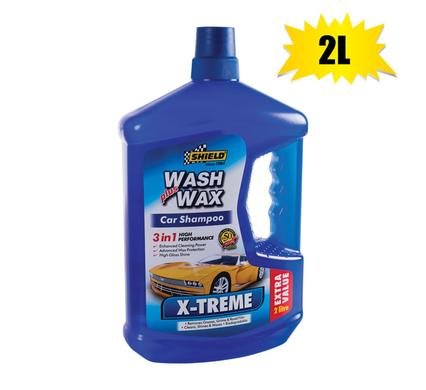 Shield shampoo ext w/active wax beads 2l