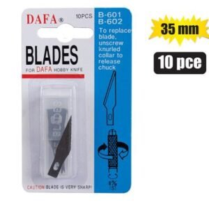 Knife hobby blades 35mm pk-10 blister