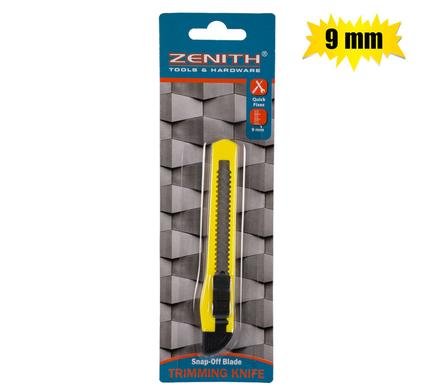 Knife 9mm snapoff-blade zenith-card