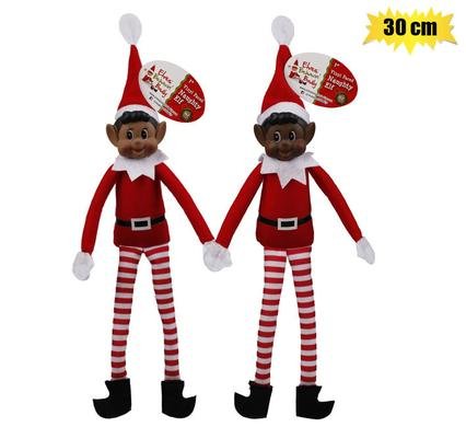 Xmas elf naughty 30cm