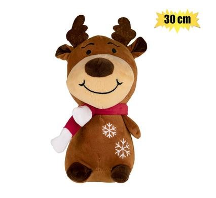 Xmas plush reindeer 30cm