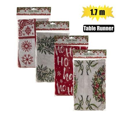Xmas table decor runner 170cm