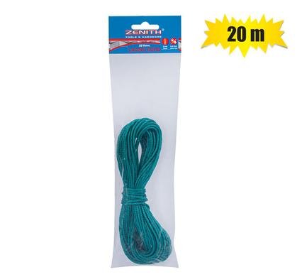 Lacing-cord 2mmx20m grn/blk asstd zenith