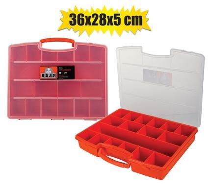 Utility/tool-box pl orange 36x28x5cm