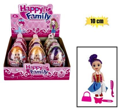 Doll mini in egg 10cm