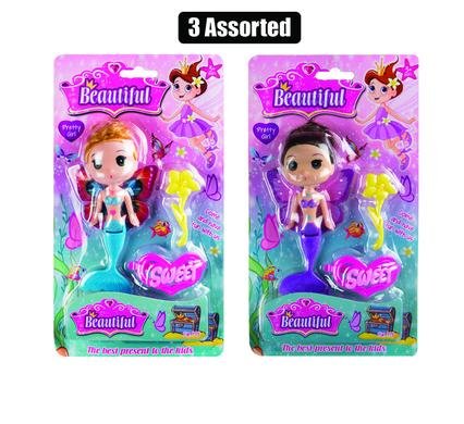 Doll mini mermaid 15cm