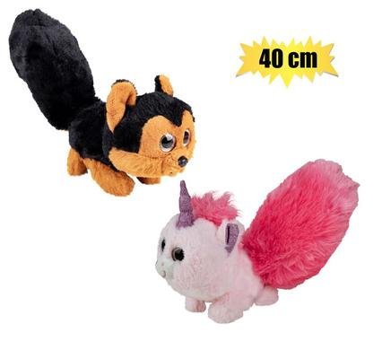 Plush big tail animal 40cm