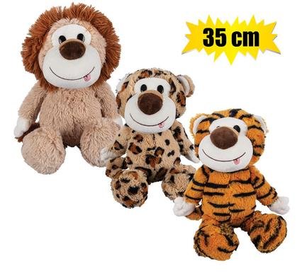 Plush wild asstd 33-35cm