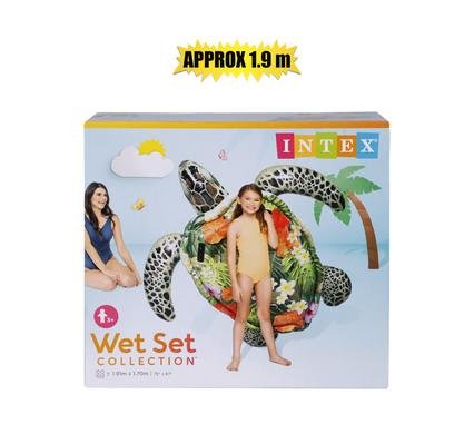 Intex ride-on real turtle 191x170cm
