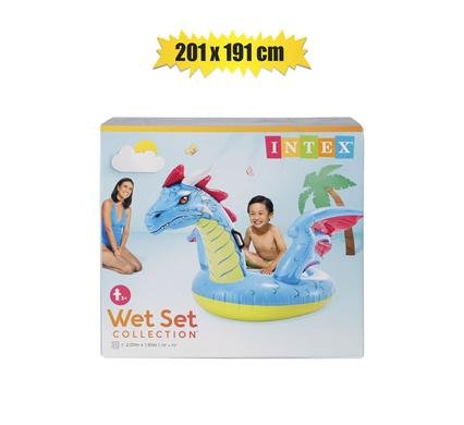 Intex ride-on dragon 201x191cm