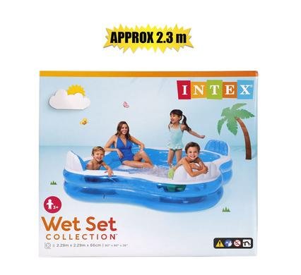 Intex pool swim ctr family 229x229x66cm