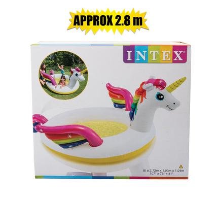 Intex pool spray unicorn 272x193x104cm