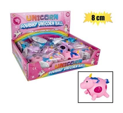 Animals squeeze water baby unicorn 8cm