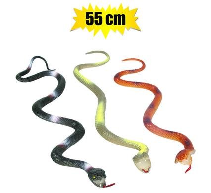 Animals snake pvc asstd