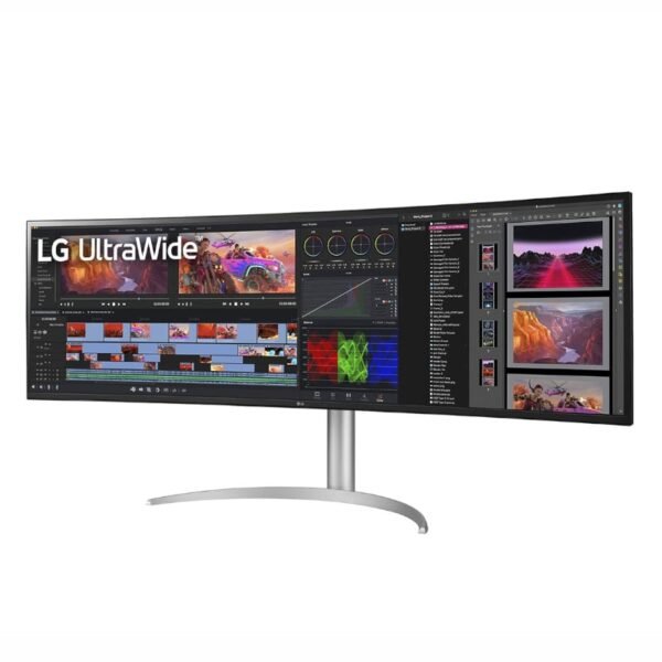 LG 49" UltraWide Dual QHD Curved Monitor with HDMI and USB-C - Image 2