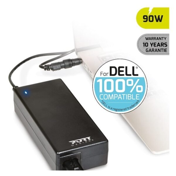 Port Connect 90W Notebook Adapter Dell - Image 3