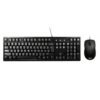 Port Design COMBO Wired Mouse + Keyboard - Black