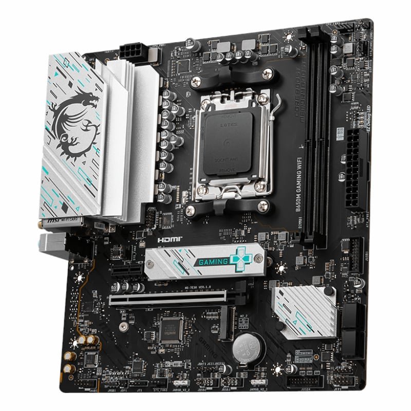 MSI B650M GAMING WIFI AMD AM5 mATX Gaming Motherboard - Image 3