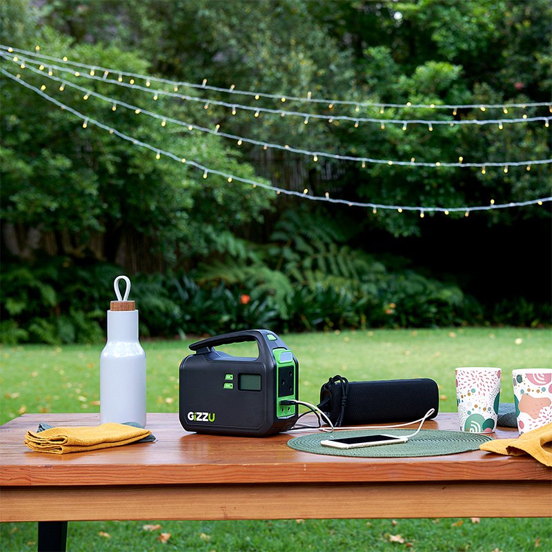 GIZZU 242Wh Portable Power Station 1 x 3 Prong SA Plug Point - Image 2