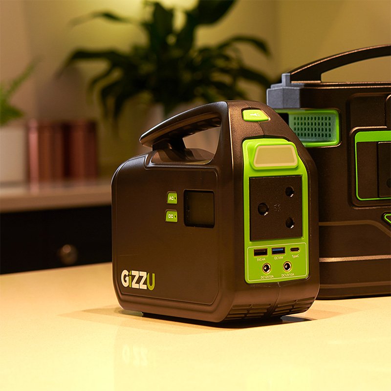 GIZZU 242Wh Portable Power Station 1 x 3 Prong SA Plug Point - Image 3