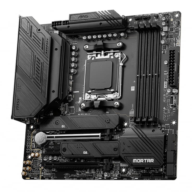 MSI MAG B650M MORTAR WIFI AMD AM5 mATX Gaming Motherboard - Image 3