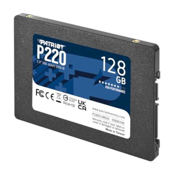 Patriot P220 128GB 2.5" SSD - Image 2