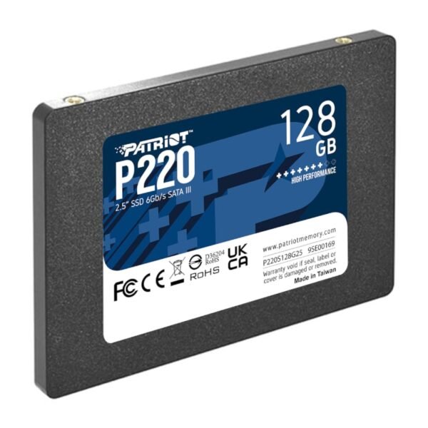 Patriot P220 128GB 2.5" SSD - Image 3