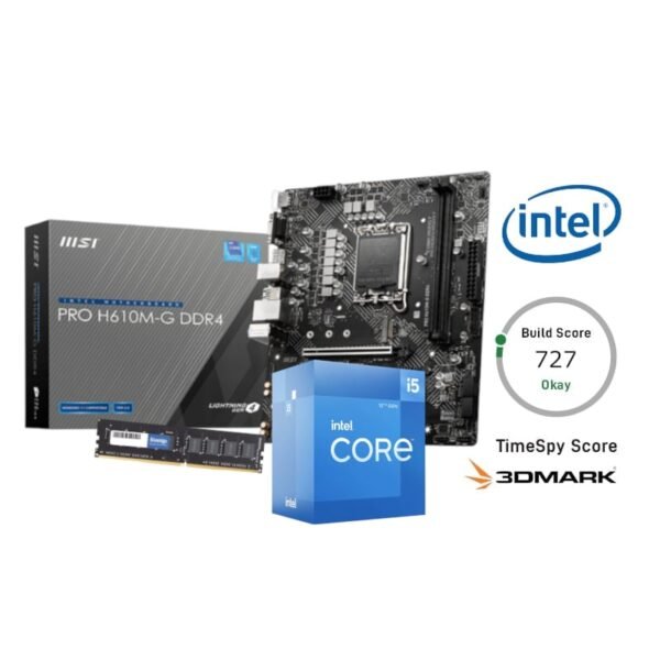 PCBuilder Intel Core i5-12400 LEVEL UP Core Upgrade Kit