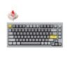 Keychron Q1 75% Red G Pro Switches Aluminium RGB Wired Keyboard - Grey