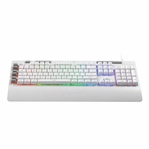 REDRAGON SHIVA Membrane Keyboard - White - Image 2